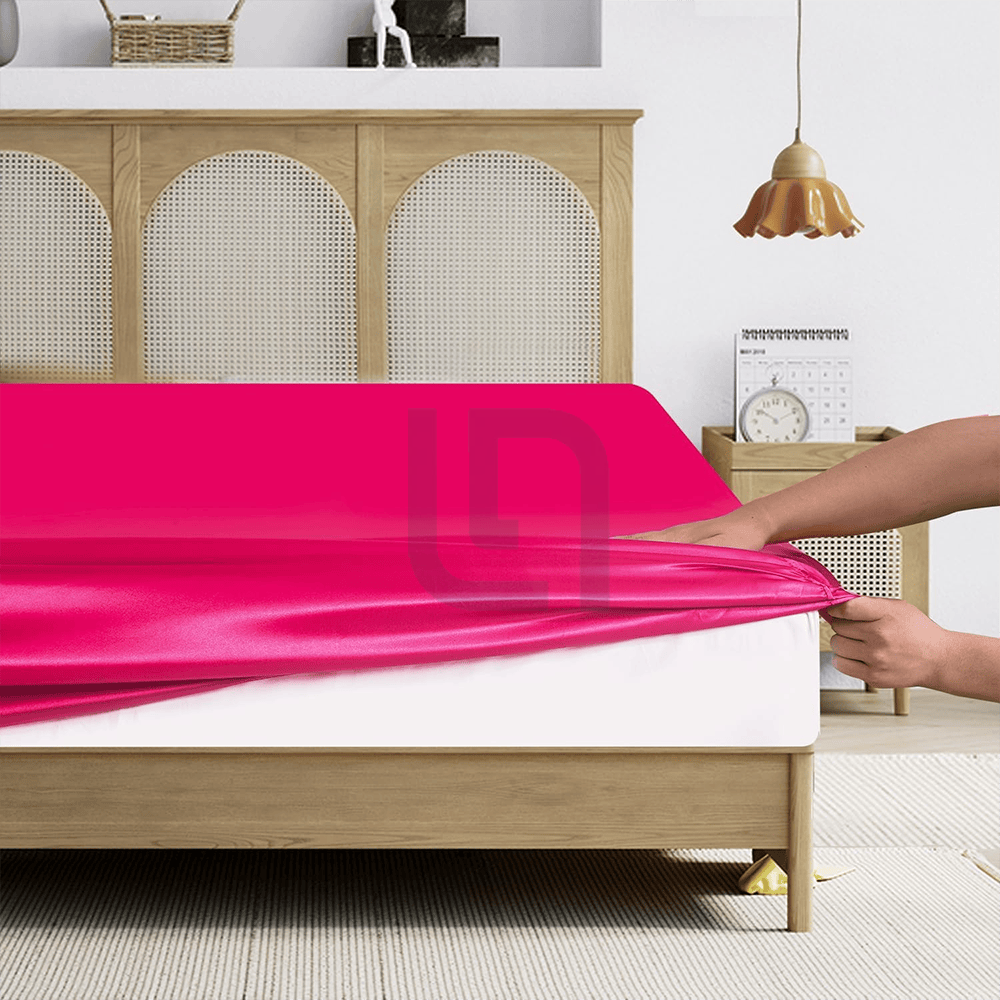 Silk_Duvet_Cover_Set_-_Bright_Pink_1