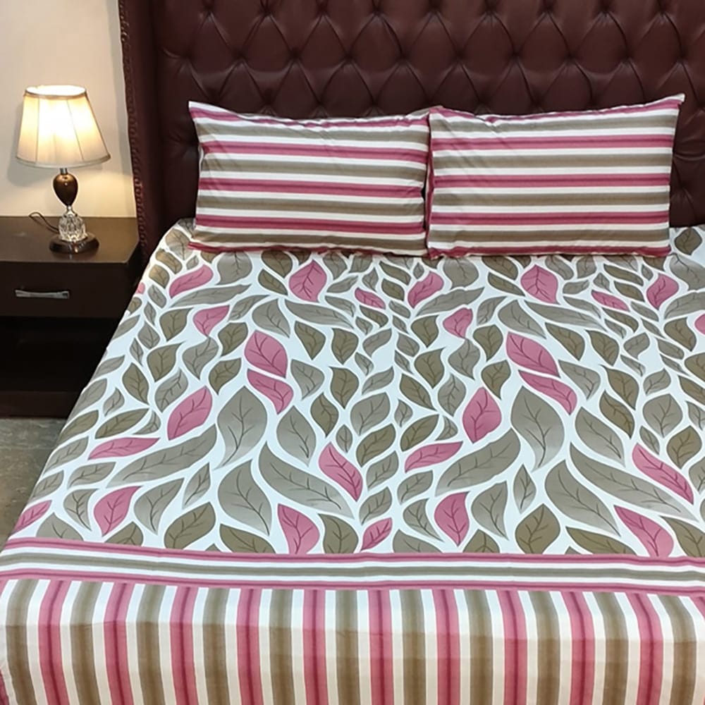 Elegant Leaf Bed Sheet