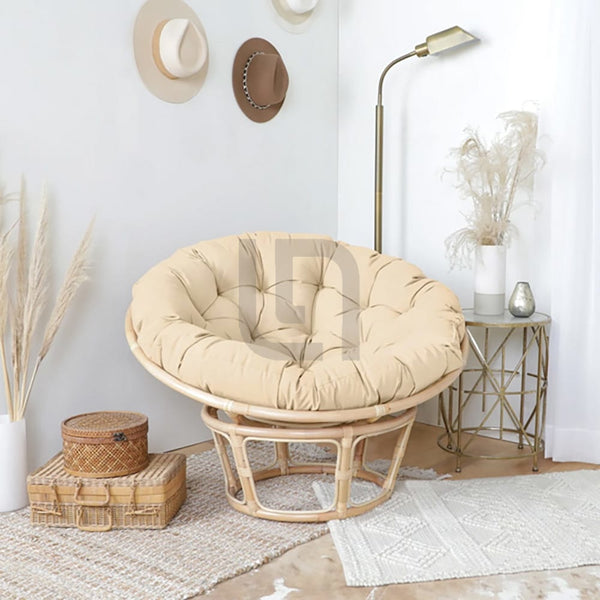 Ivory 2025 papasan cushion