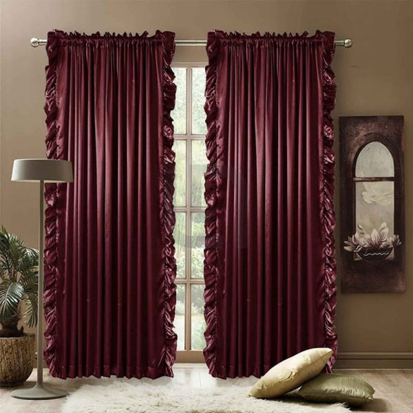 Maroon curtains deals